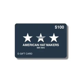 $100 American Hat Makers E-Gift Card