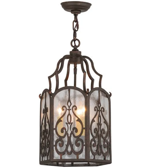 12"W Antencio Victorian Ceiling Pendant