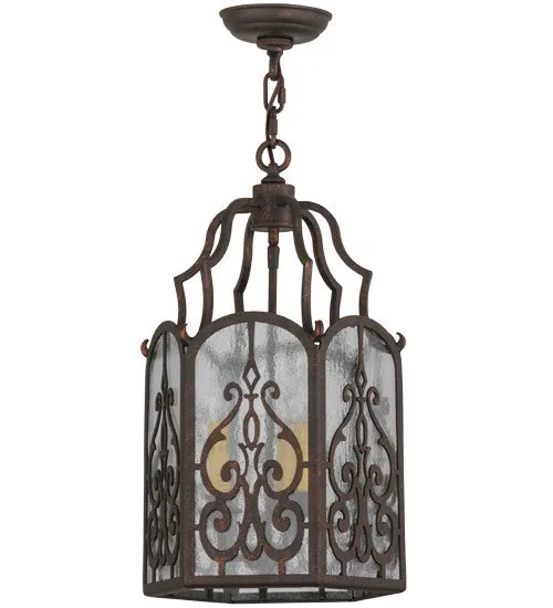 12"W Antencio Victorian Ceiling Pendant