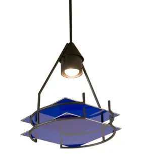 12"W Polaris Industrial Pendant