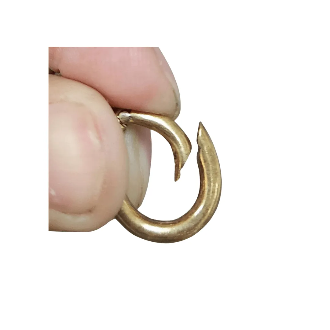 20 mm Gold filled Oval Lobster Clasp DIY