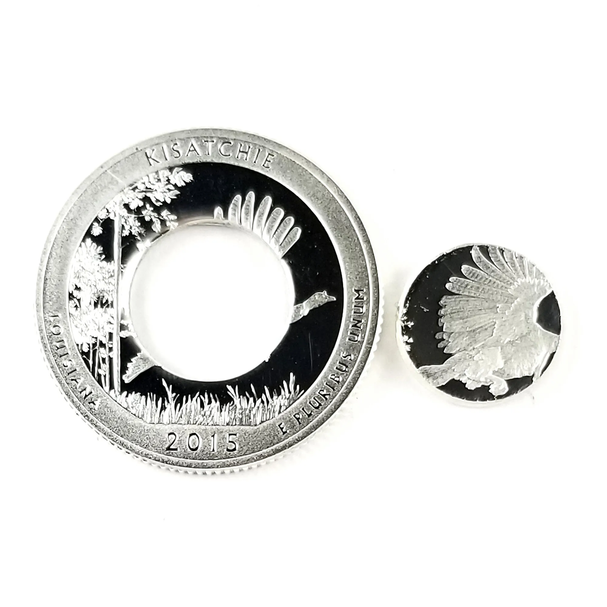 90% Silver Kisatchie National Park Quarter Ring