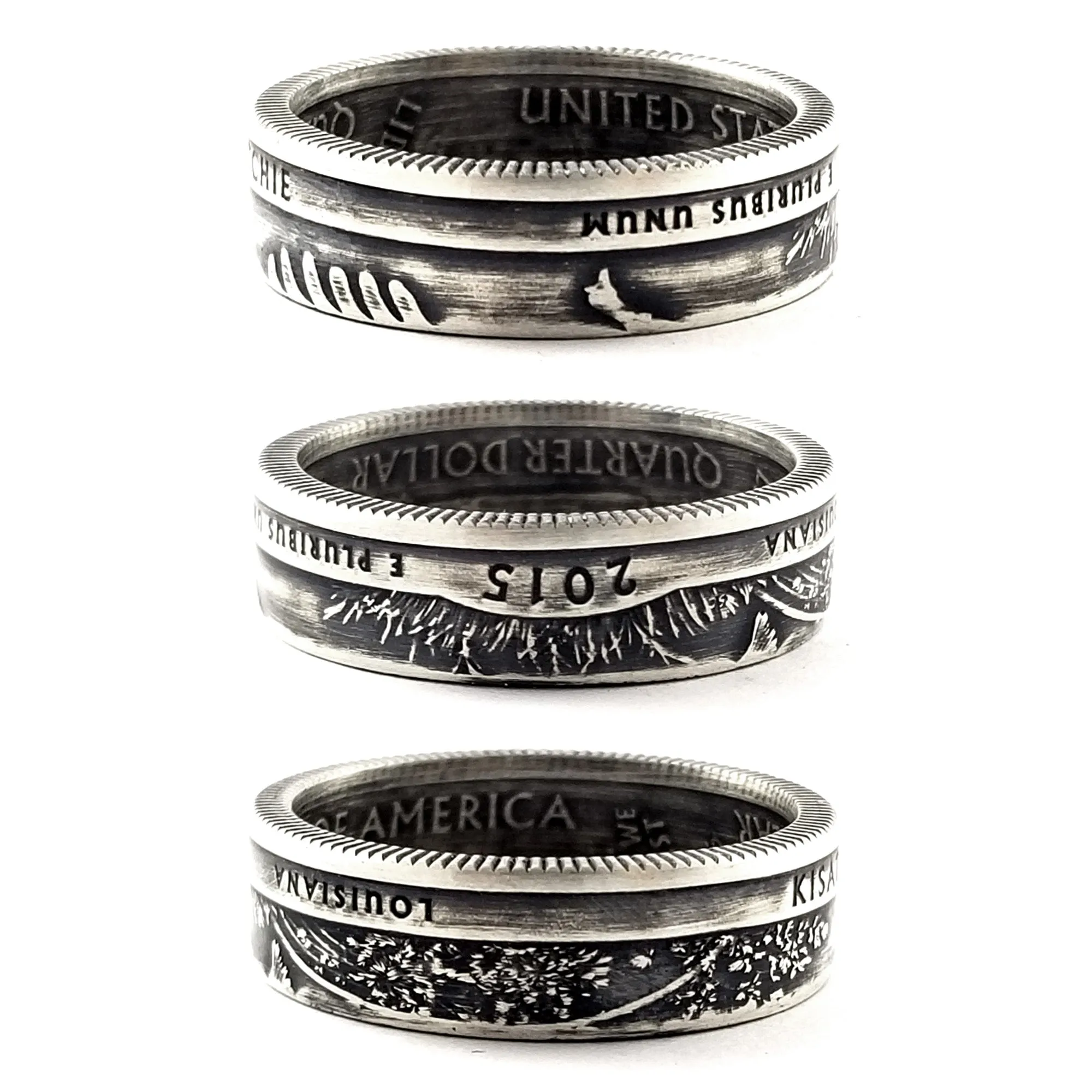 90% Silver Kisatchie National Park Quarter Ring