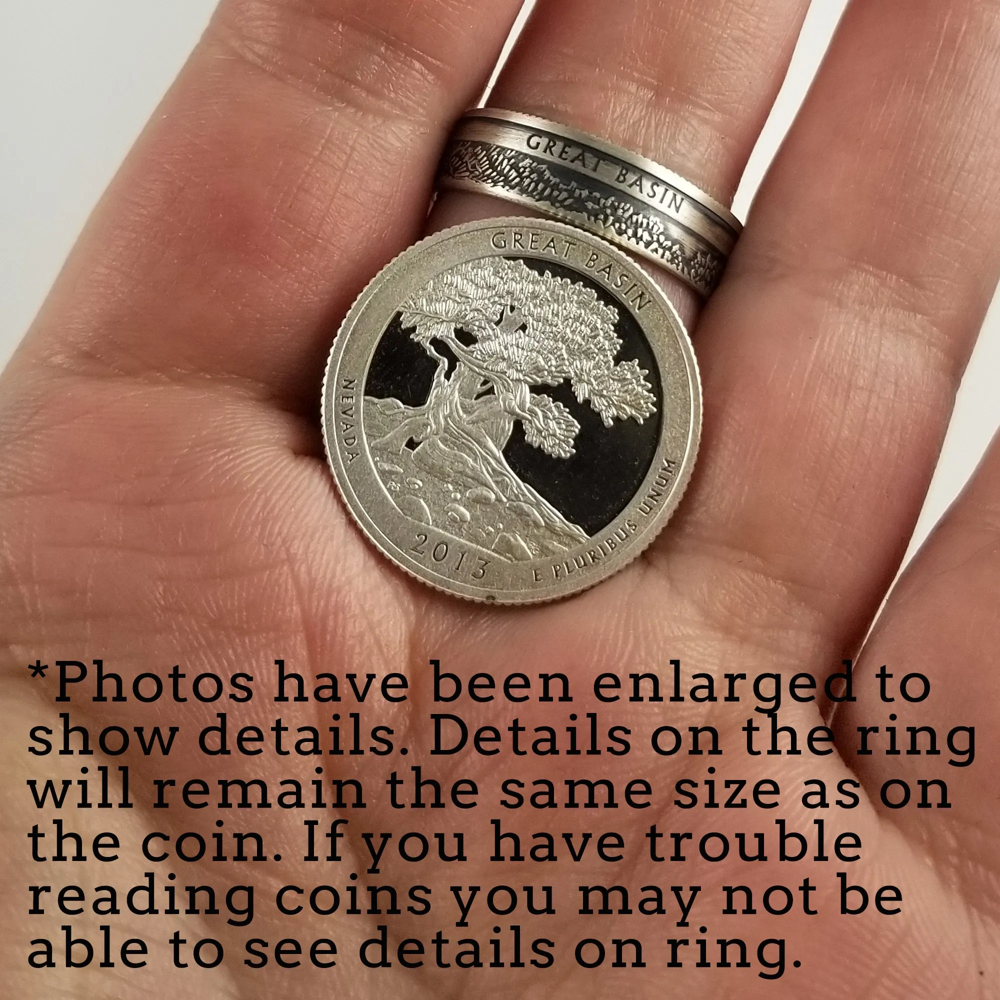 90% Silver Kisatchie National Park Quarter Ring