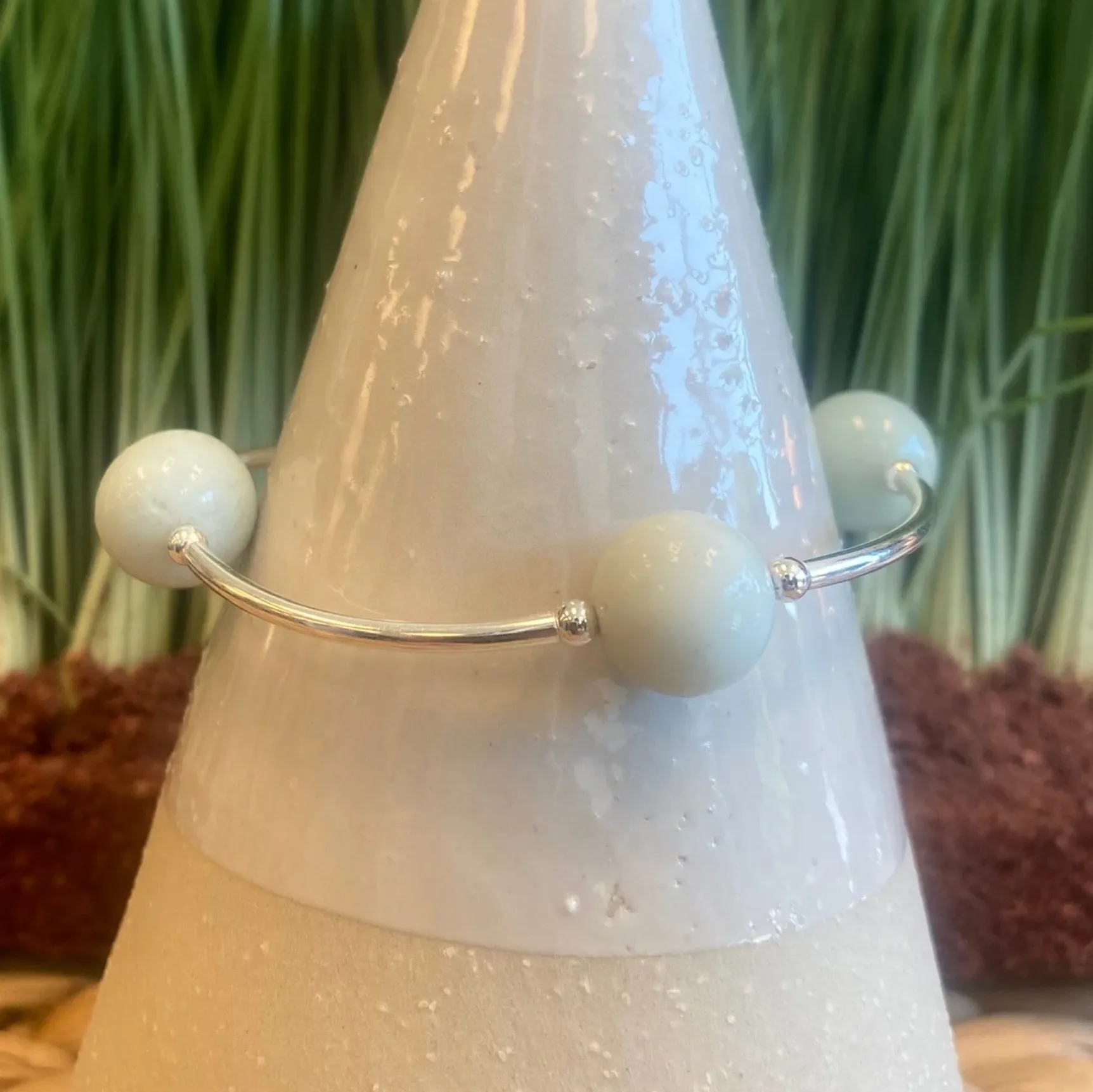 Amazonite Blessing Bracelet 8.5"