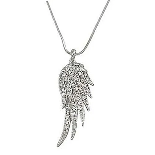 Angel Wing Pendant Necklace