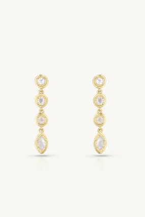 Aura Petite Gold Earrings