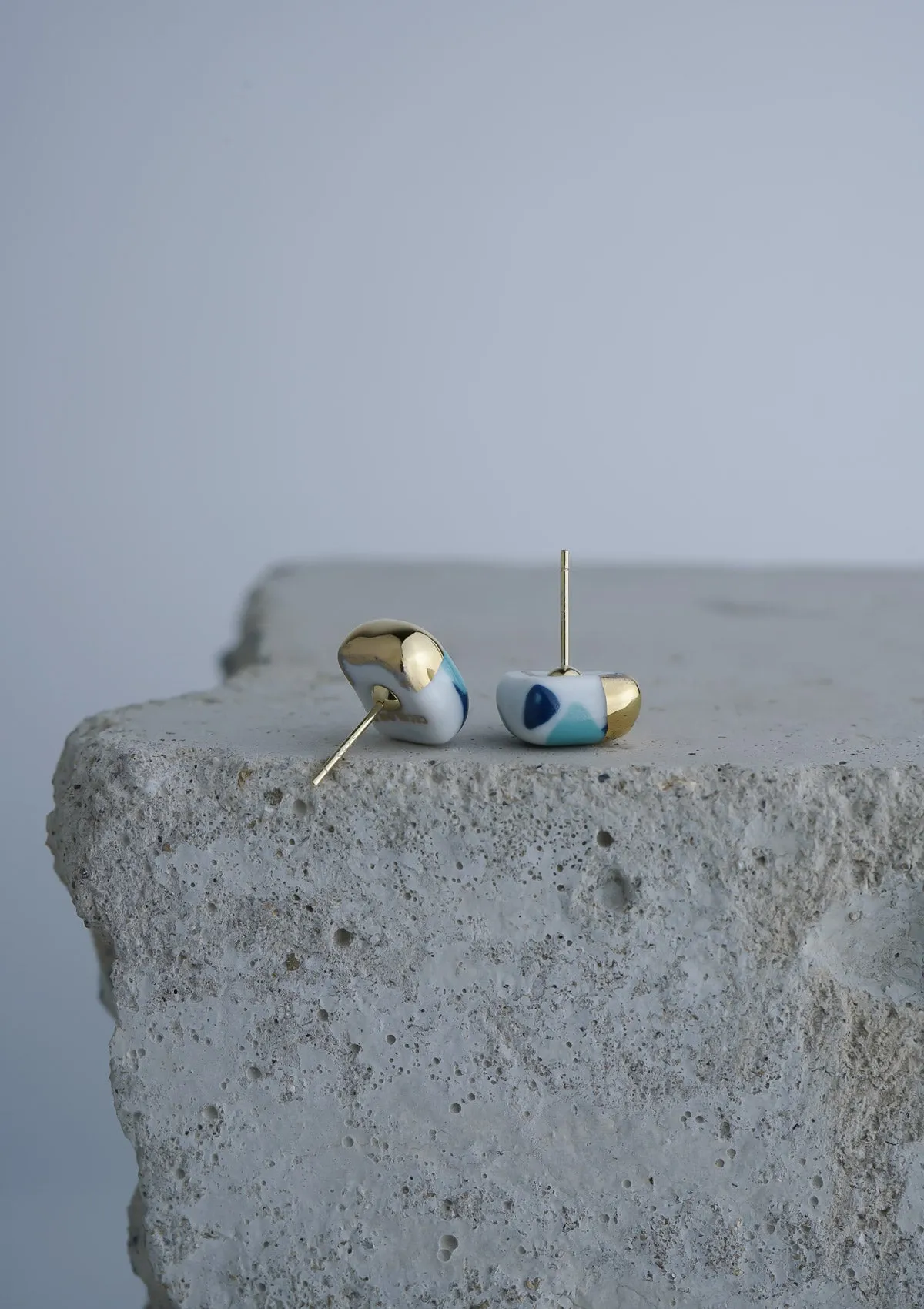 Blue Opal & Cascade - Rectangle Regular Spotty