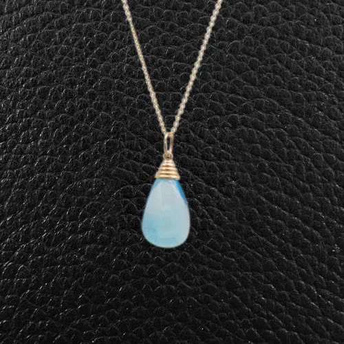 Blue Topaz Pendant