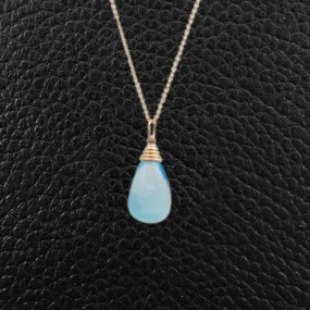 Blue Topaz Pendant
