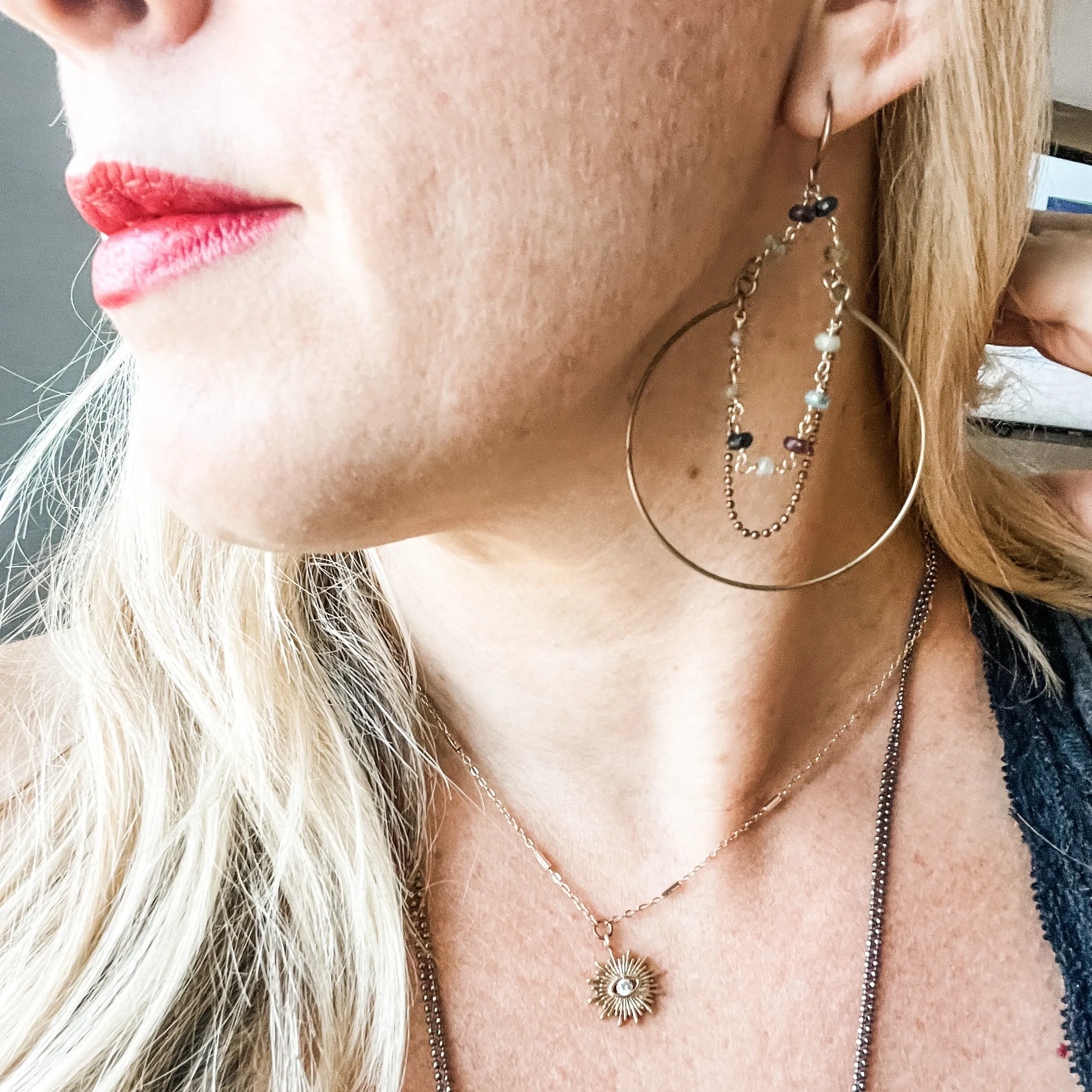 Boho Hoop Earrings