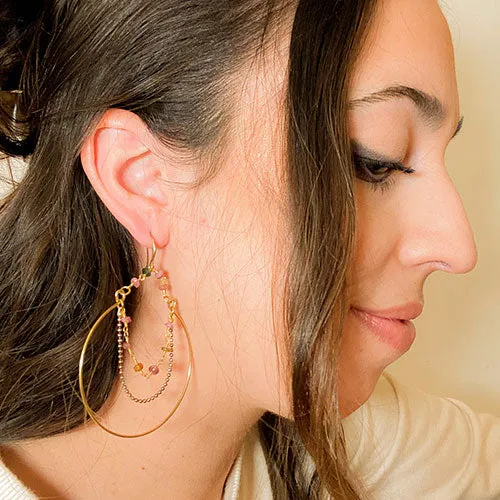Boho Hoop Earrings