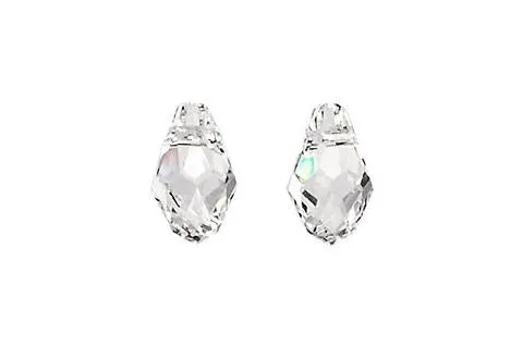Briolette Pendant Crystal 11X5.5mm 2pc