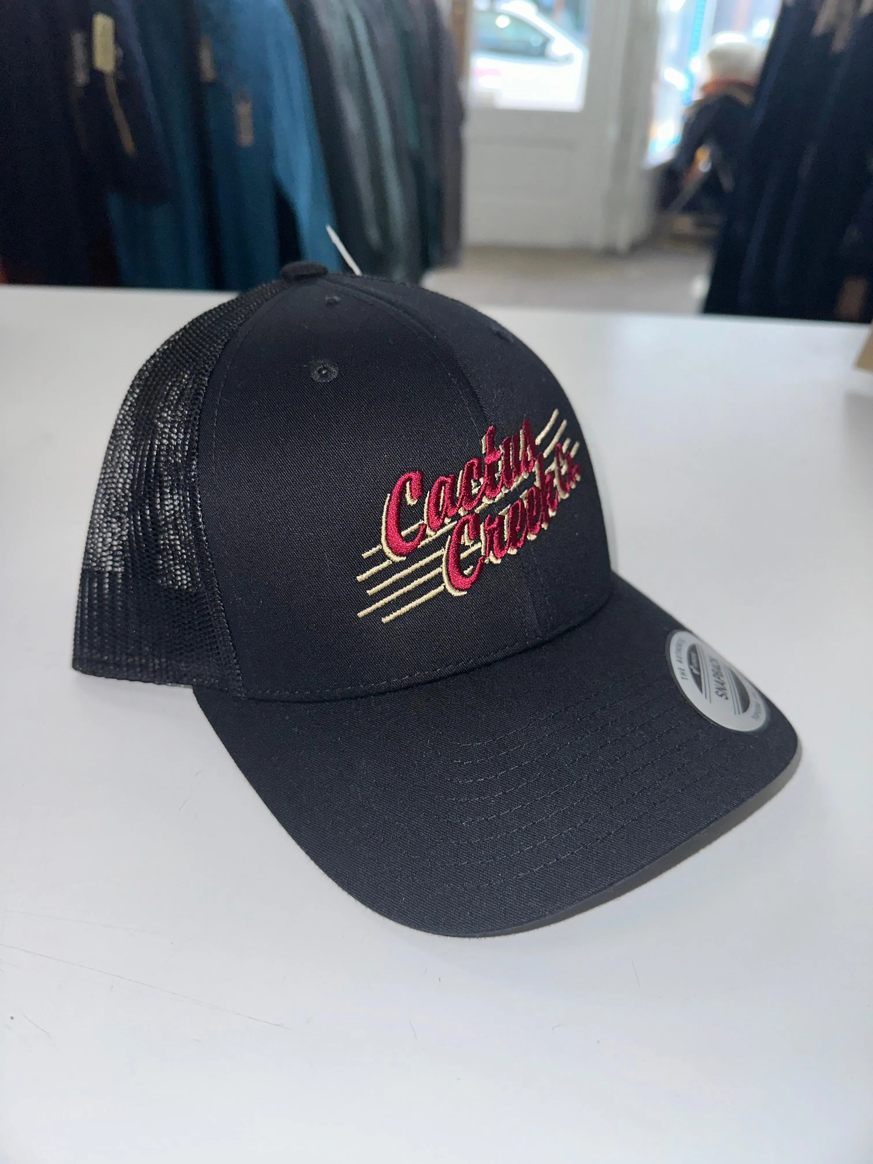 Cactus Creek Curved Brim Hat - Red