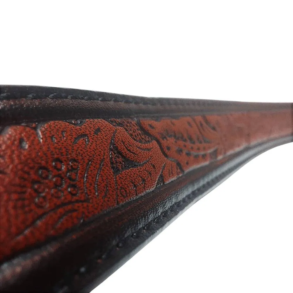 Cassidy | Tooled Cowboy Hat Band