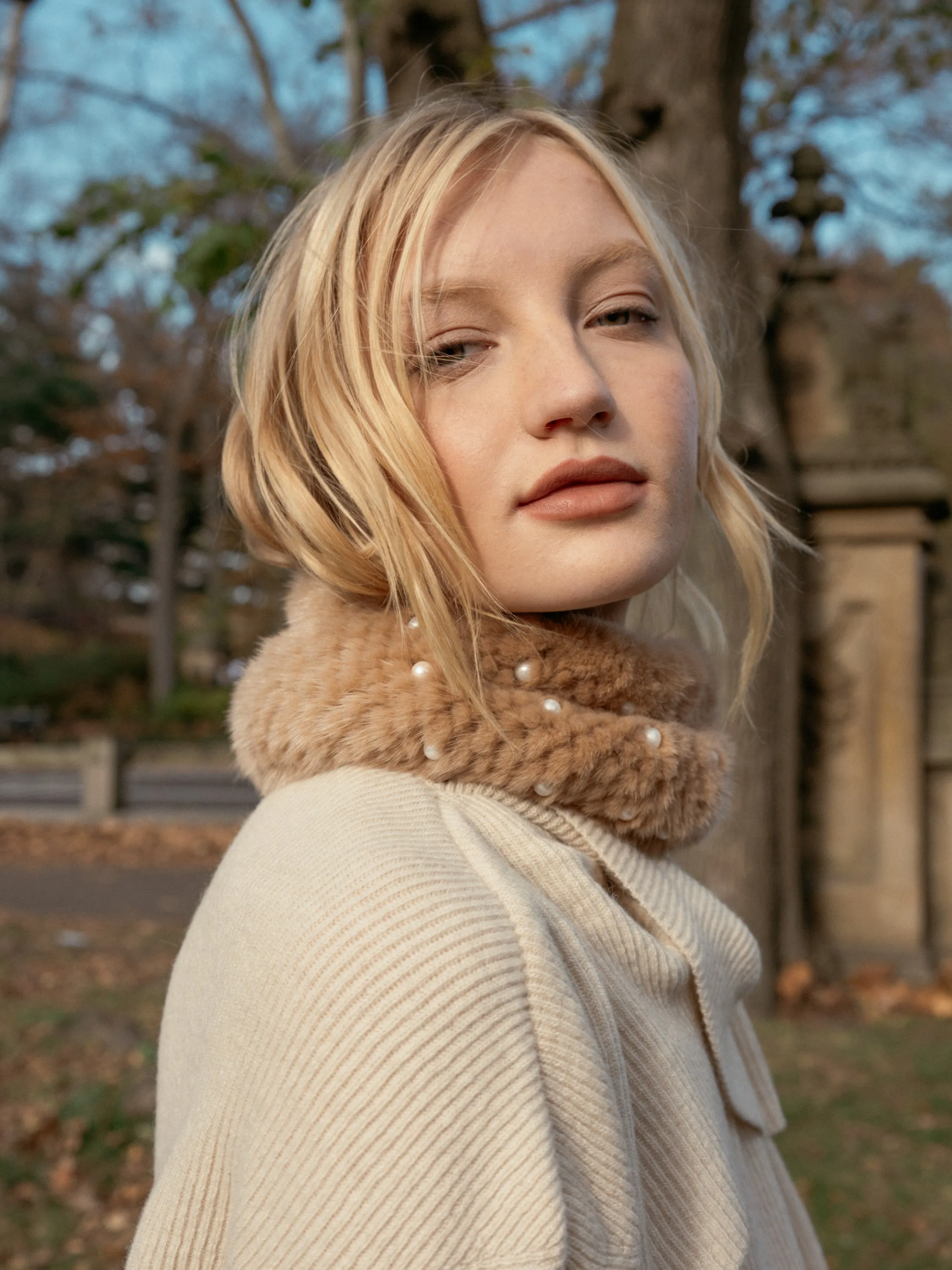 Charmed Mink Ear Warmer