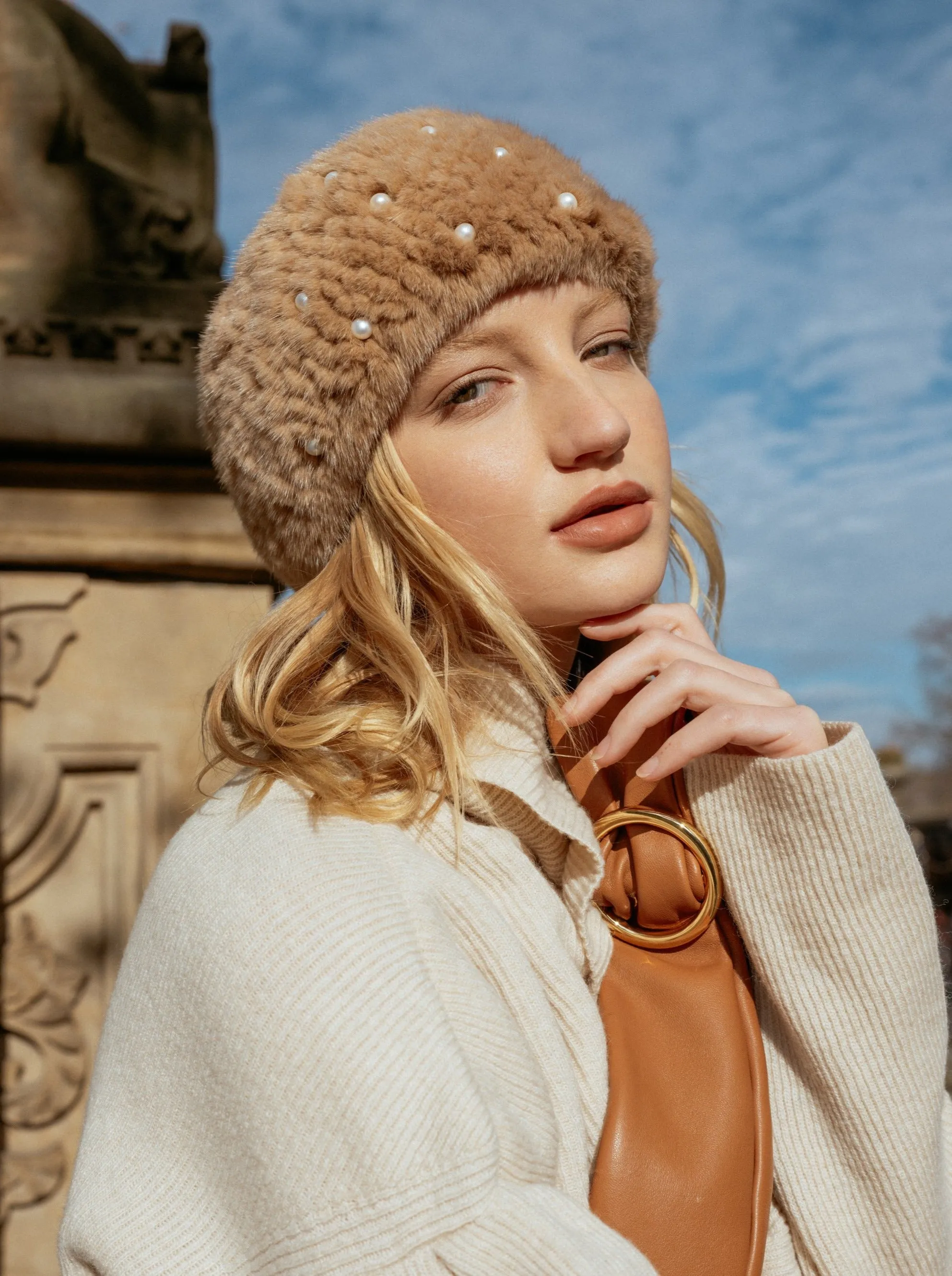 Charmed Mink Ear Warmer