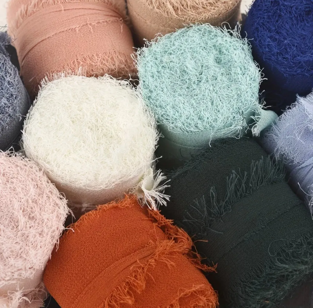 Chiffon Ribbon Hat Accessory