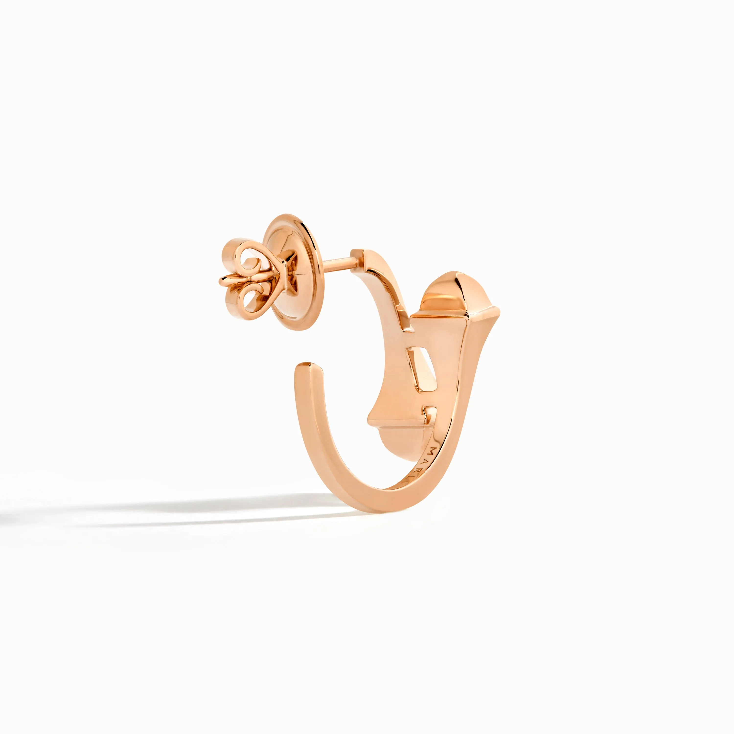 Cleo Full Gold Open Hoop Earrings