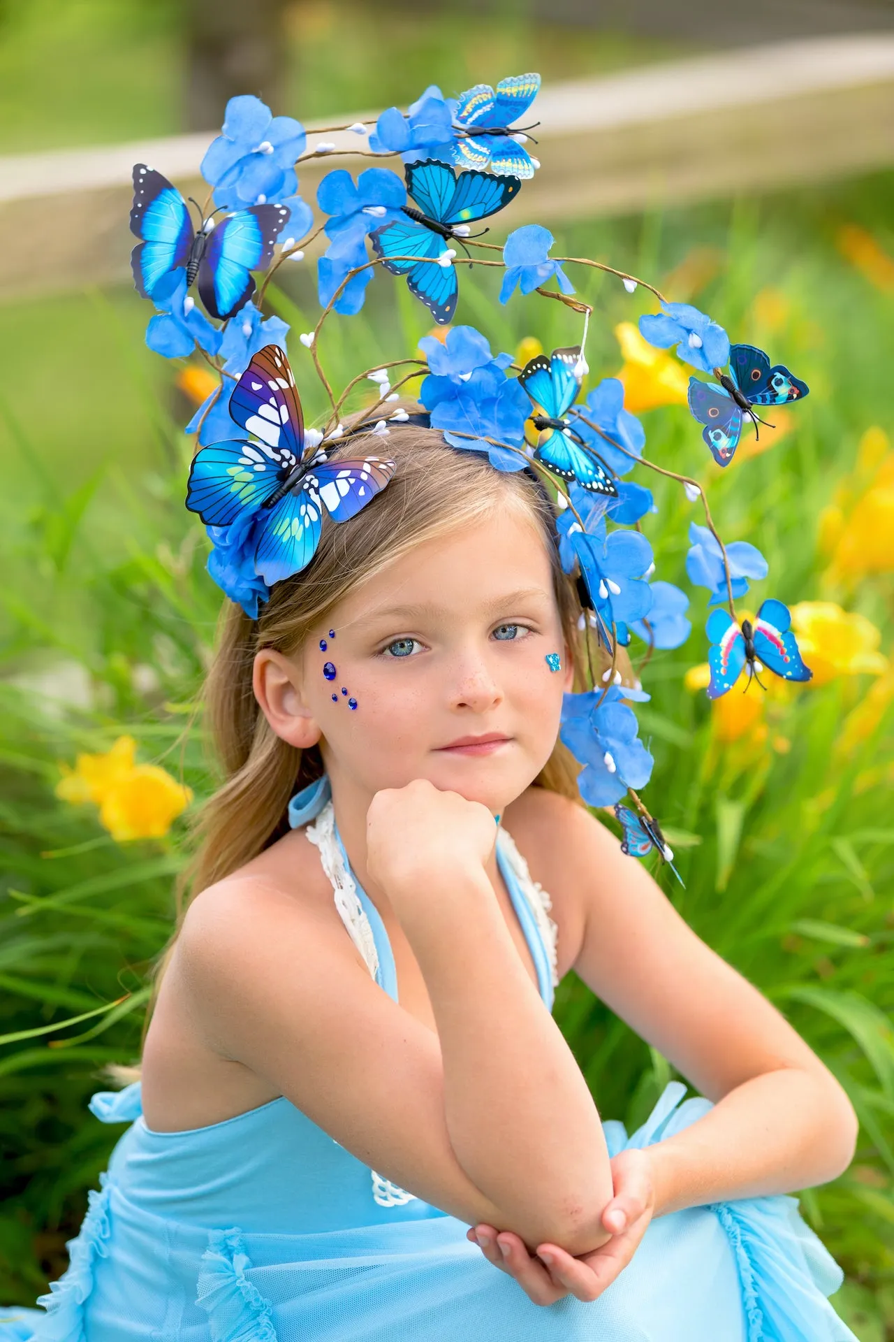 Cosmic Fashion Butterfly Headband