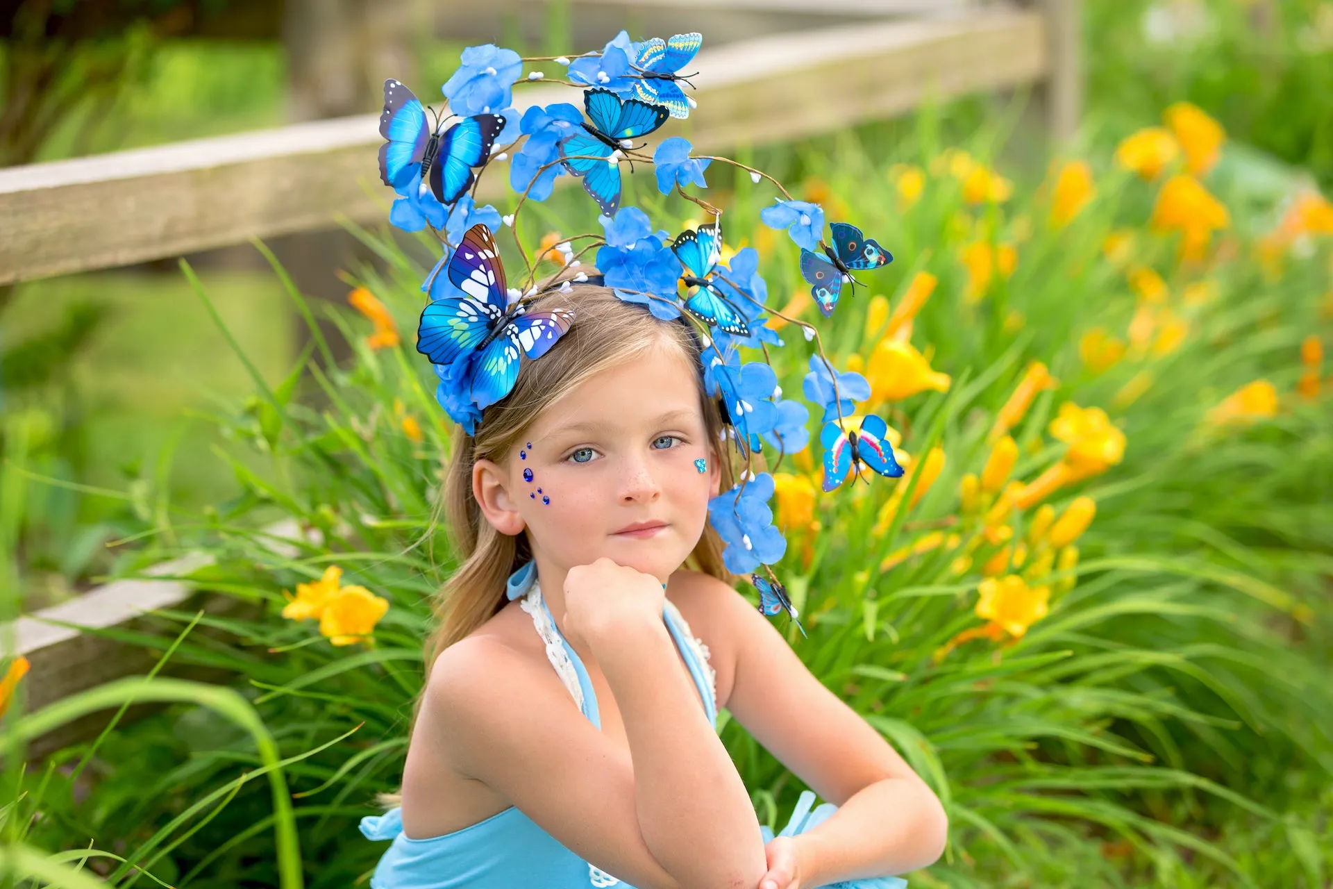 Cosmic Fashion Butterfly Headband