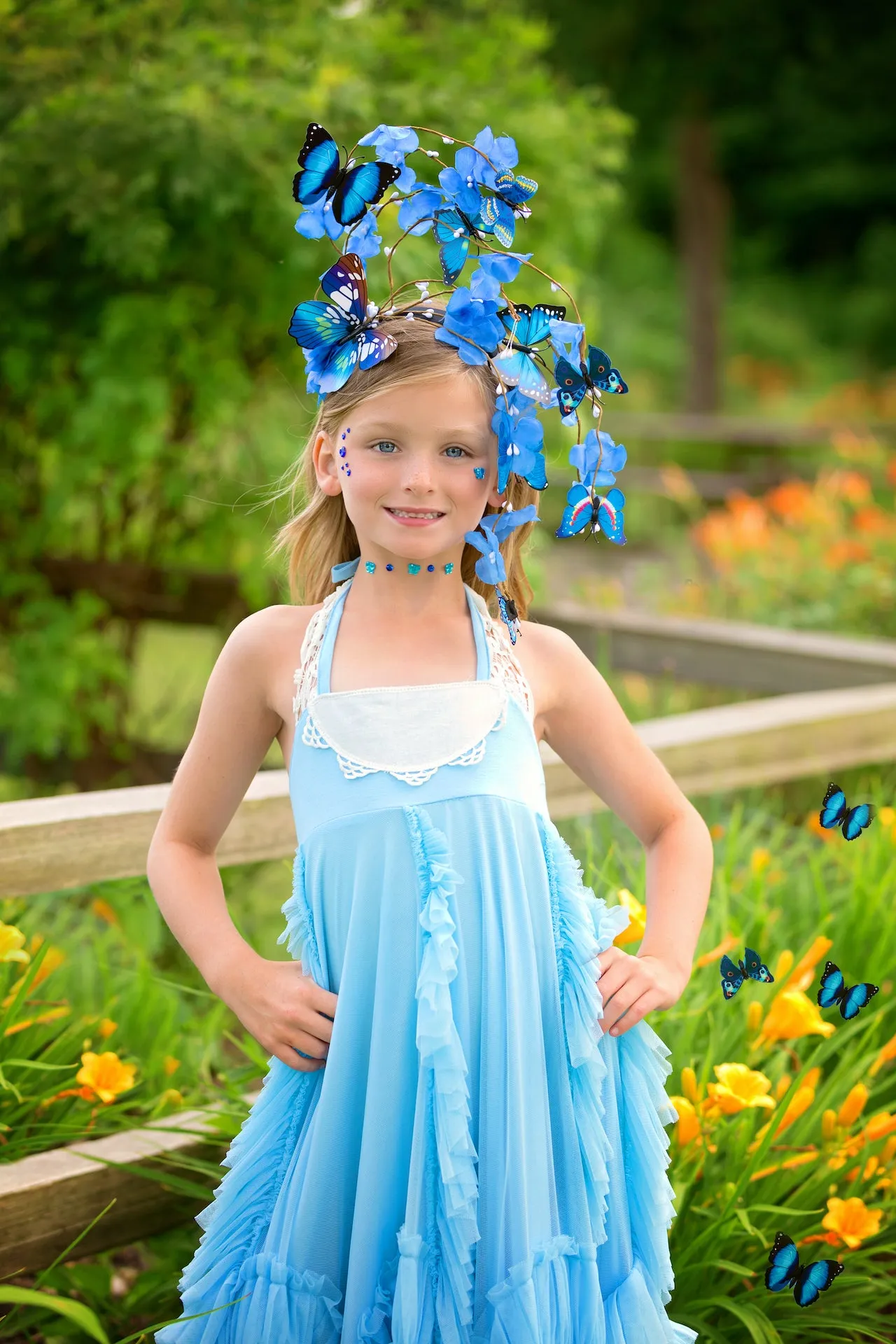 Cosmic Fashion Butterfly Headband