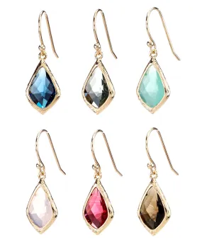 Diamond Droplet Earrings