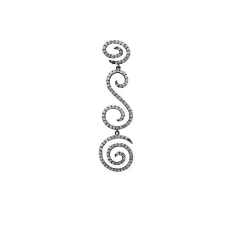 Diamond Swirl Pendant