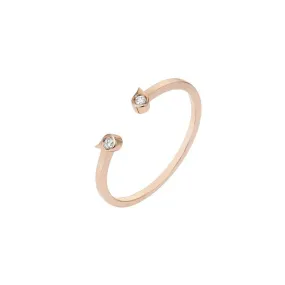 ELEMENTS Rose Cat's Eye Ring