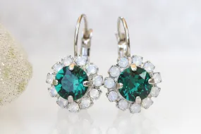 EMERALD OPAL EARRINGS