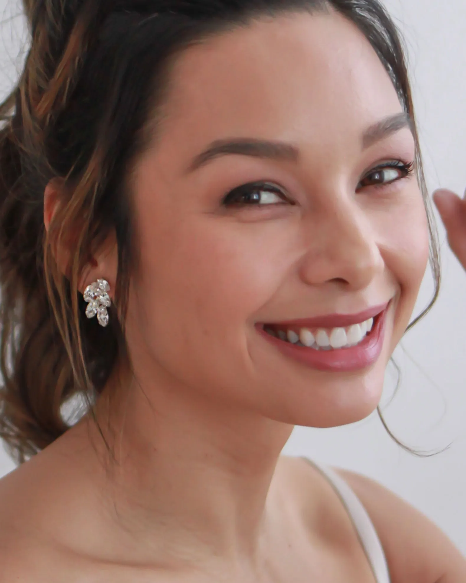 Eva Opal Stud Earrings