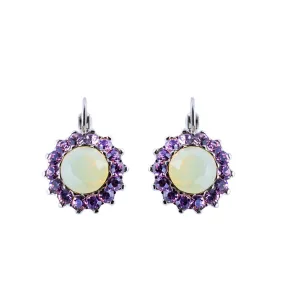 Extra Luxurious Rosette Leverback Earrings in "Cake Batter" *Custom*