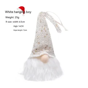 Faceless Doll Light-emitting Small Hanging Tree Ornaments