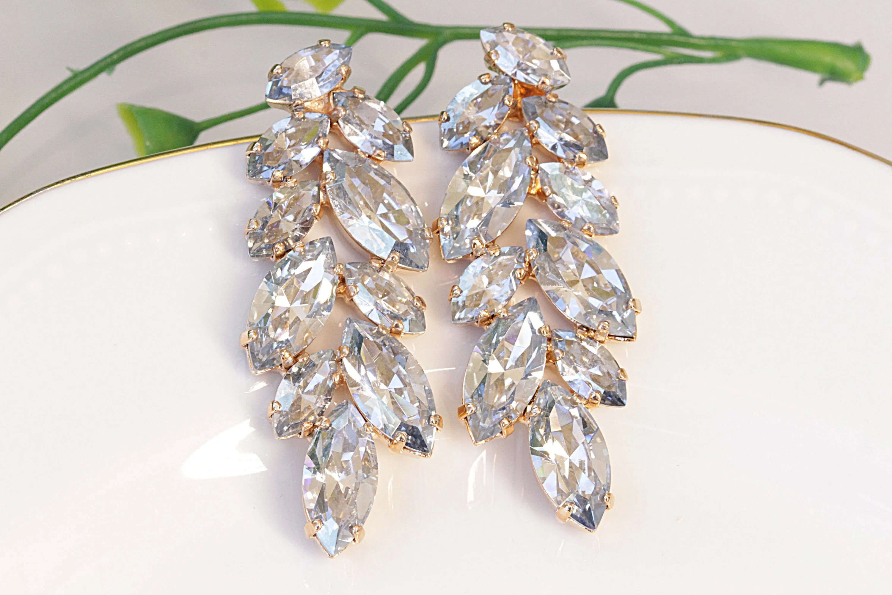 FRENCH BLUE EARRINGS