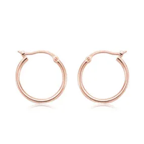 Gold 1.5x15mm Hoops