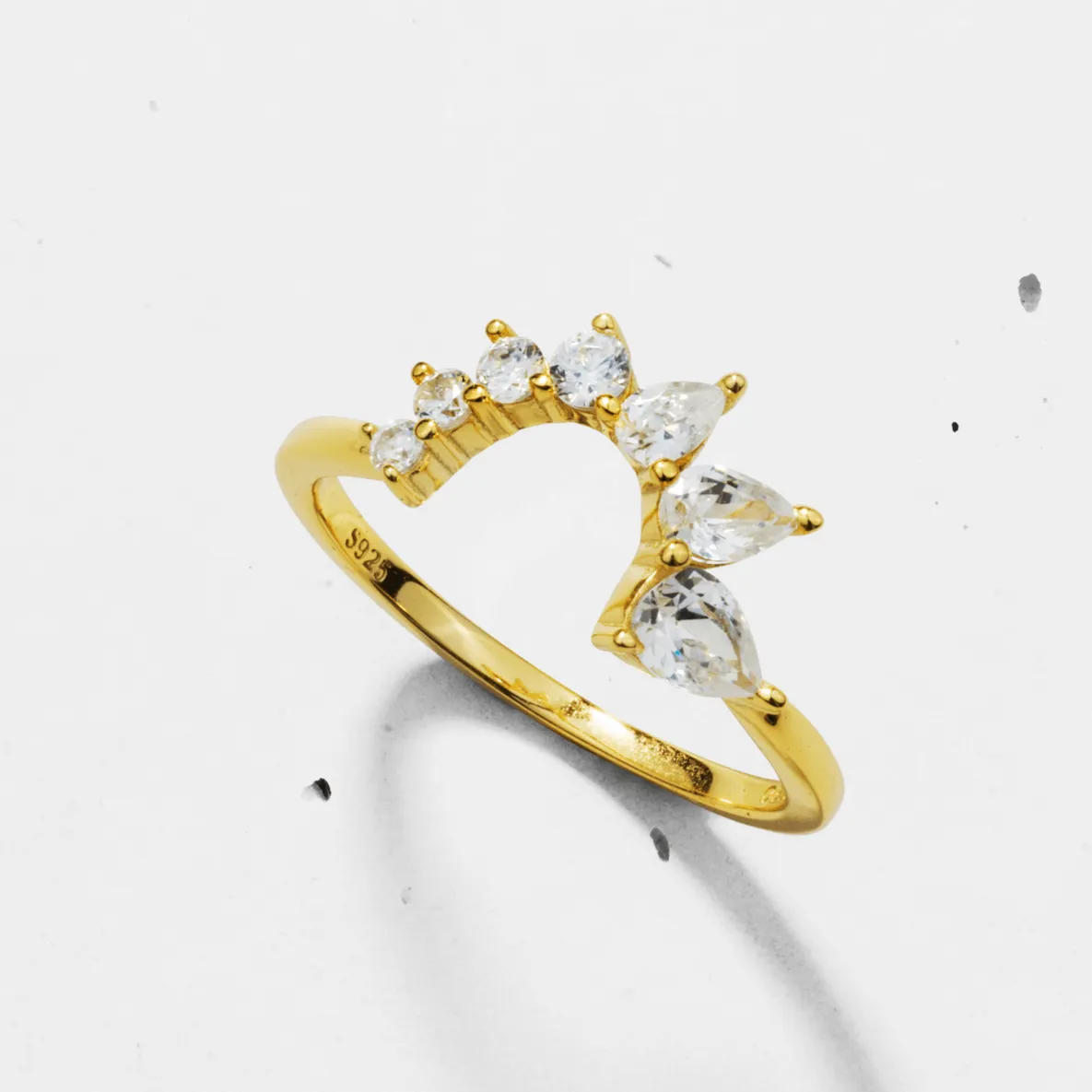 Graduated Pear | Stacking Ring