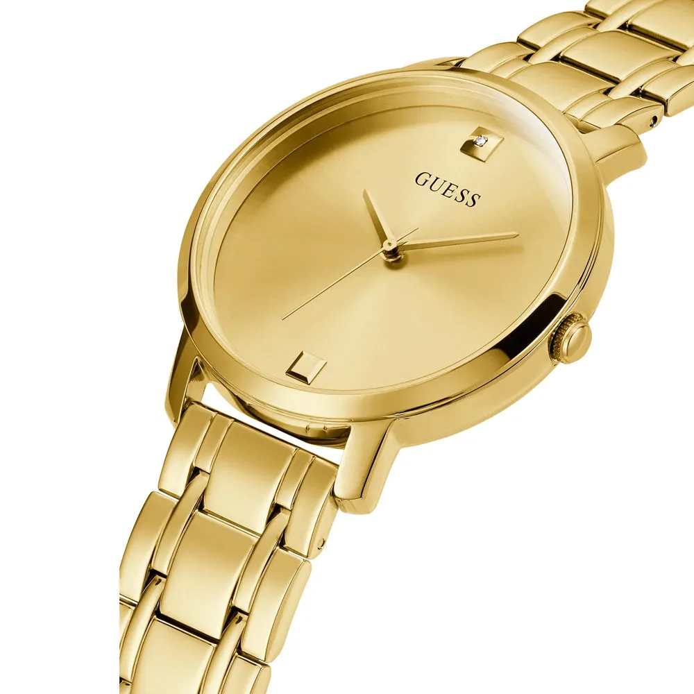 Guess Nova Gold Tone Ladies Bracelet Watch W1313L2