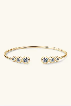 HGA 1.8 Carat Moissanite Sterling Silver Bracelet