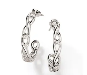 Infinity Hoop Earrings
