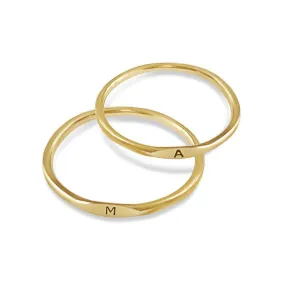 Initial Stackable Ring