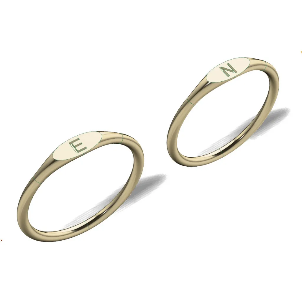 Initial Stackable Ring