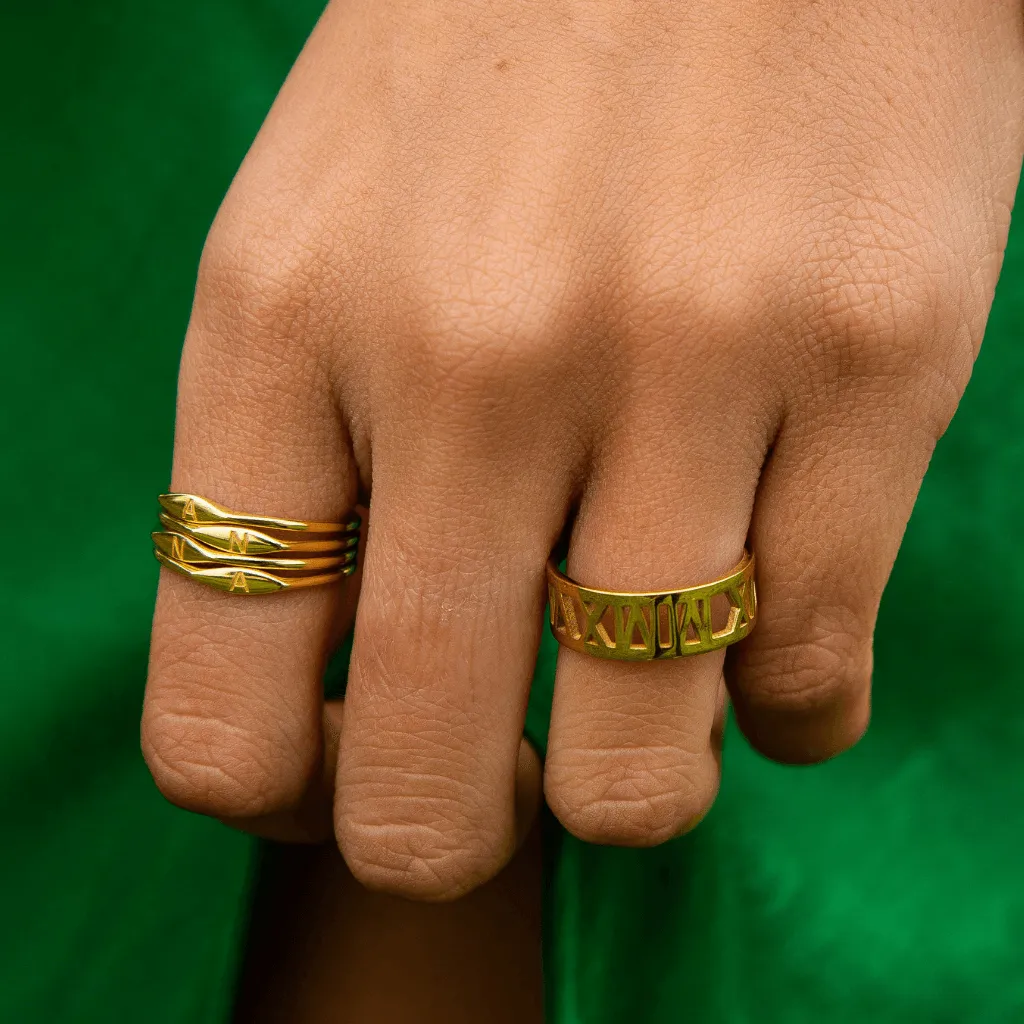 Initial Stackable Ring