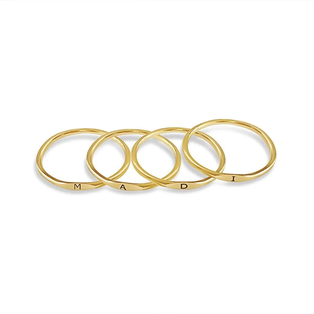 Initial Stackable Ring