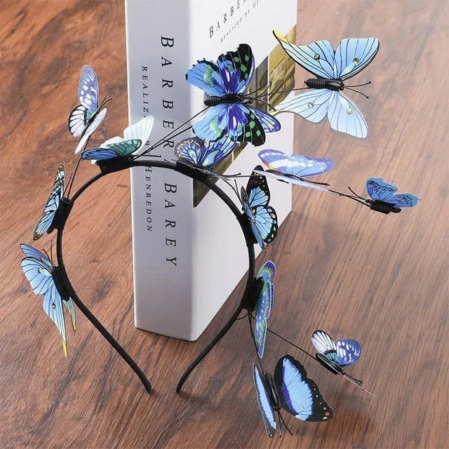 Joyous Bright Butterfly Headband