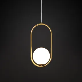 JUDY Contemporary Nordic Style Glass Pendant Light