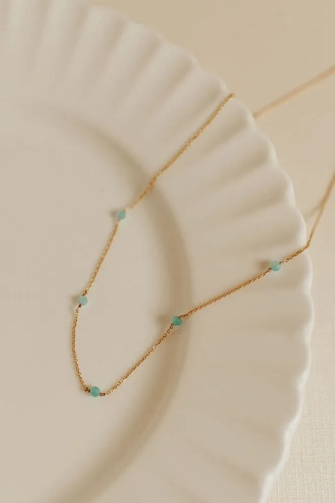 Malibu Necklace in Turquoise