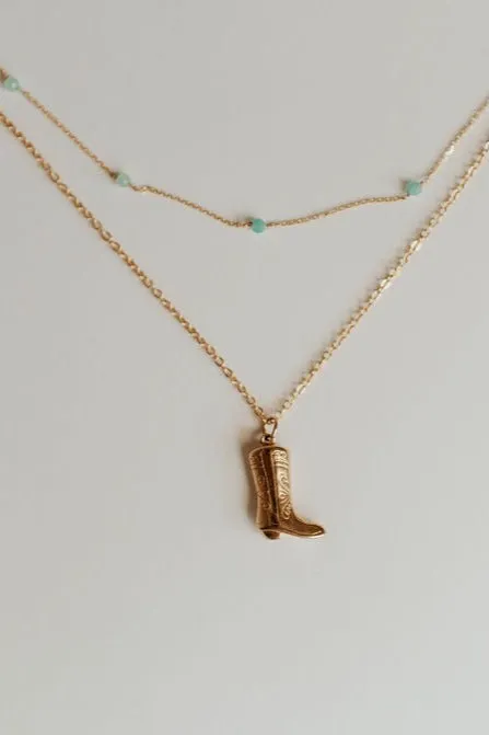 Malibu Necklace in Turquoise