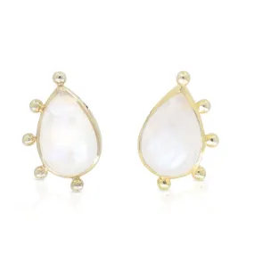 MARGOT MOONSTONE STUDS