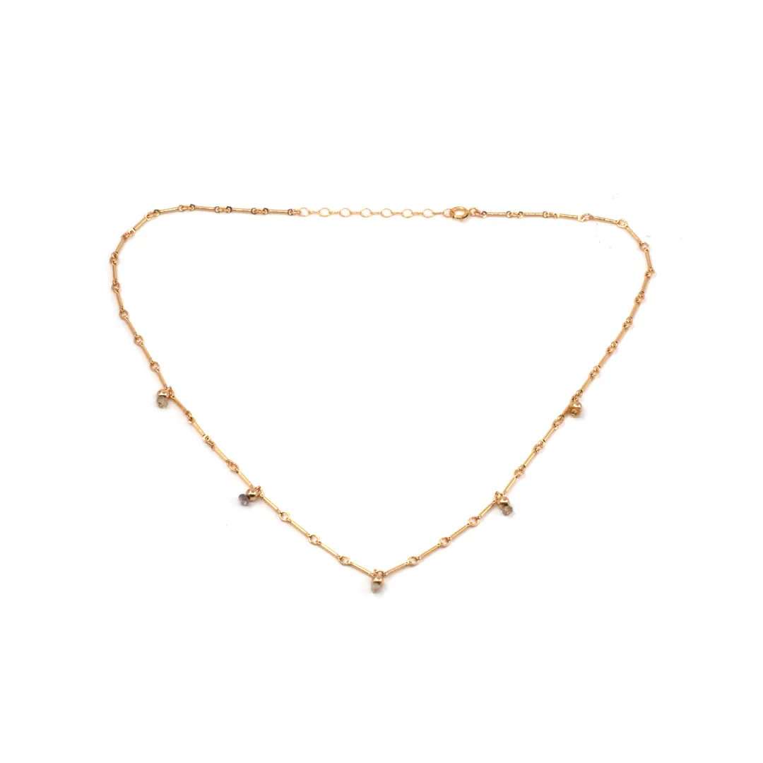 MAY MARTIN Kalani Opal/Gemstone Necklace