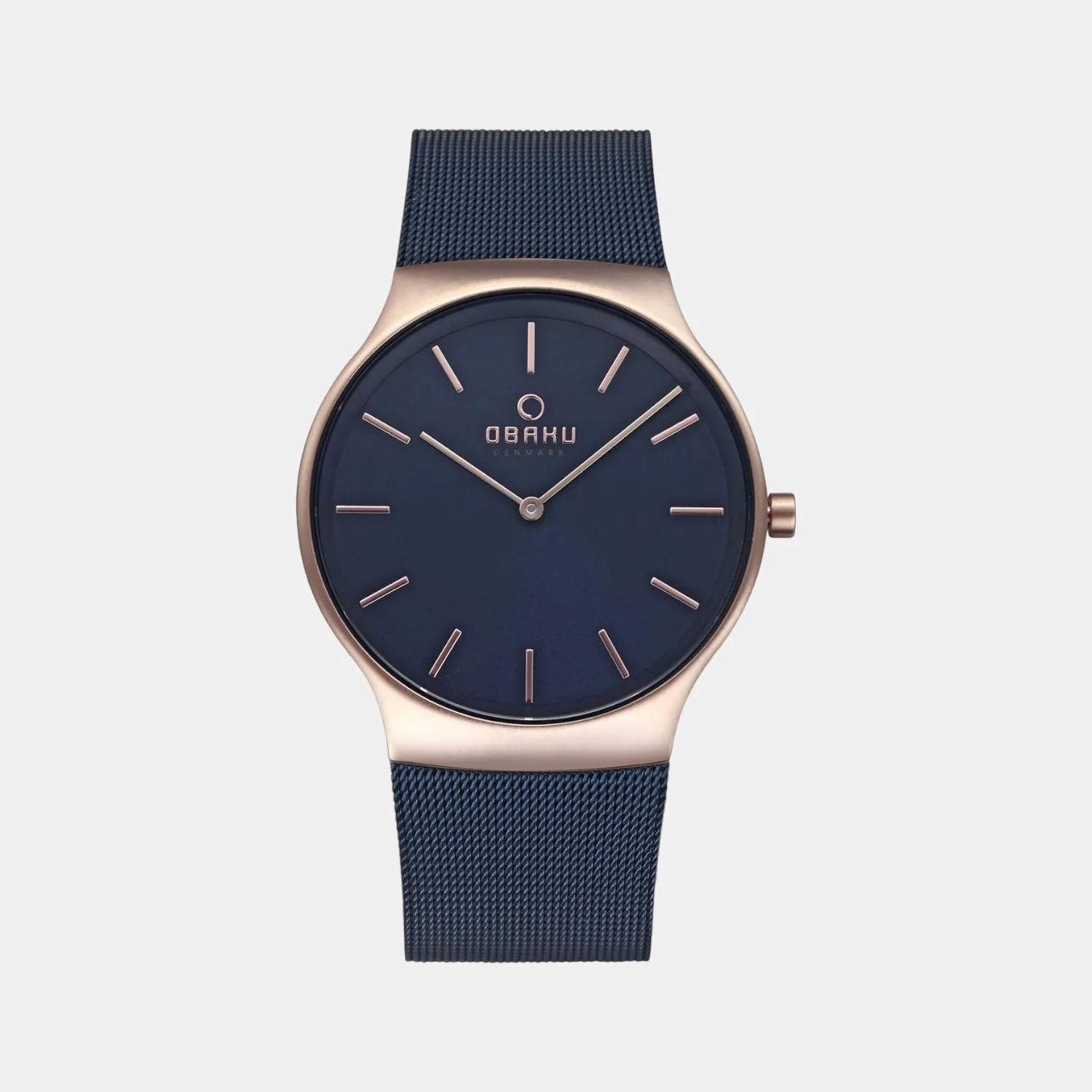 Men's Blue Analog Stainless Steel Watch V178GXVLML